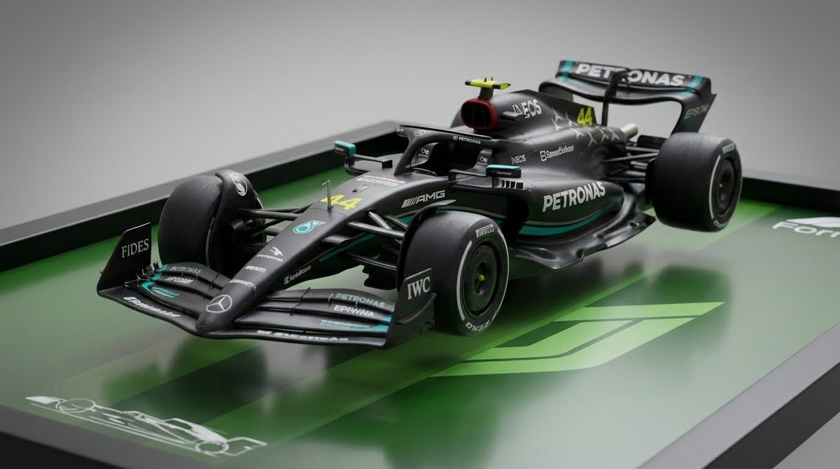 Green F1 3D Car Frame – A3